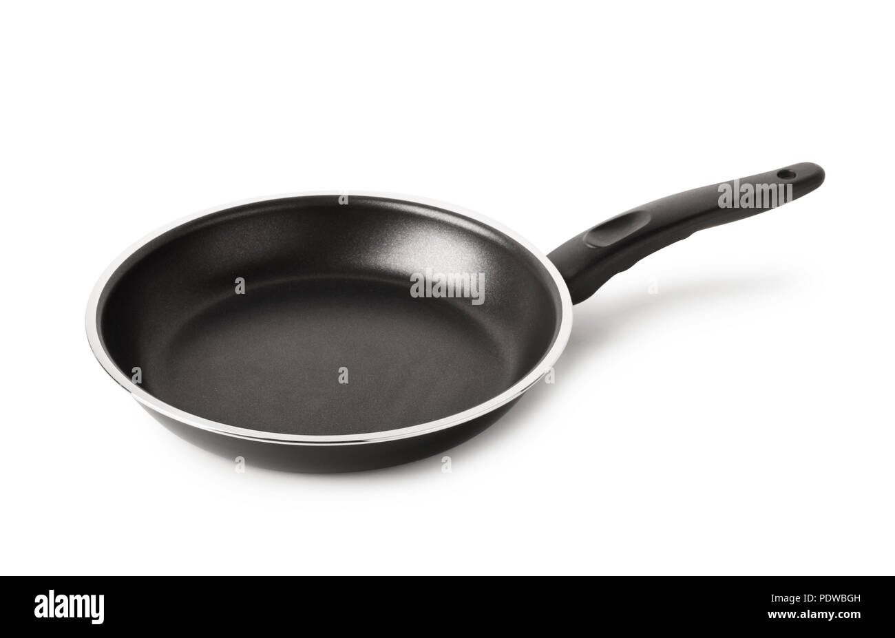 Frying pan isolated on white background Stock Photo