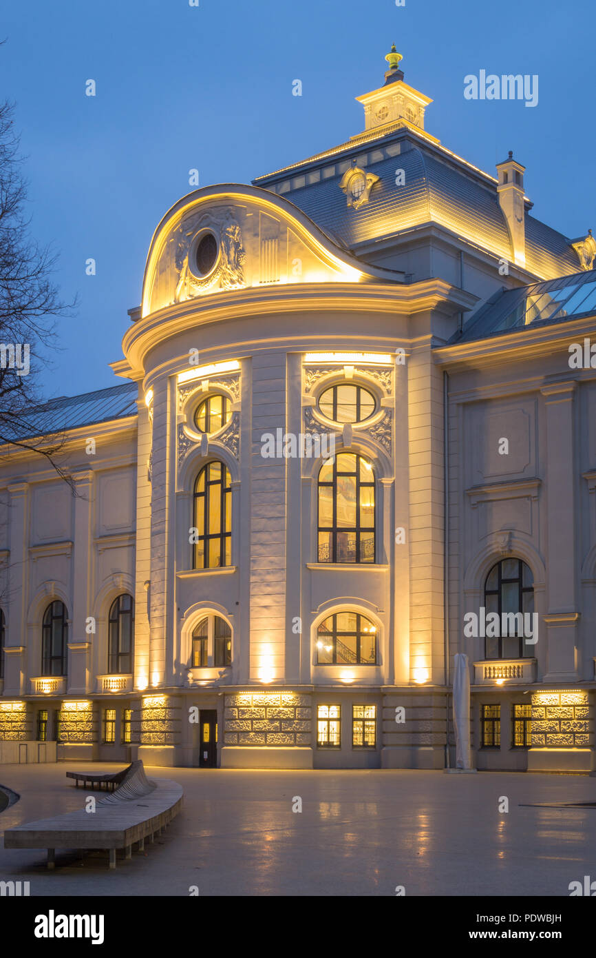 The Latvian National Museum of Art Stock Photo