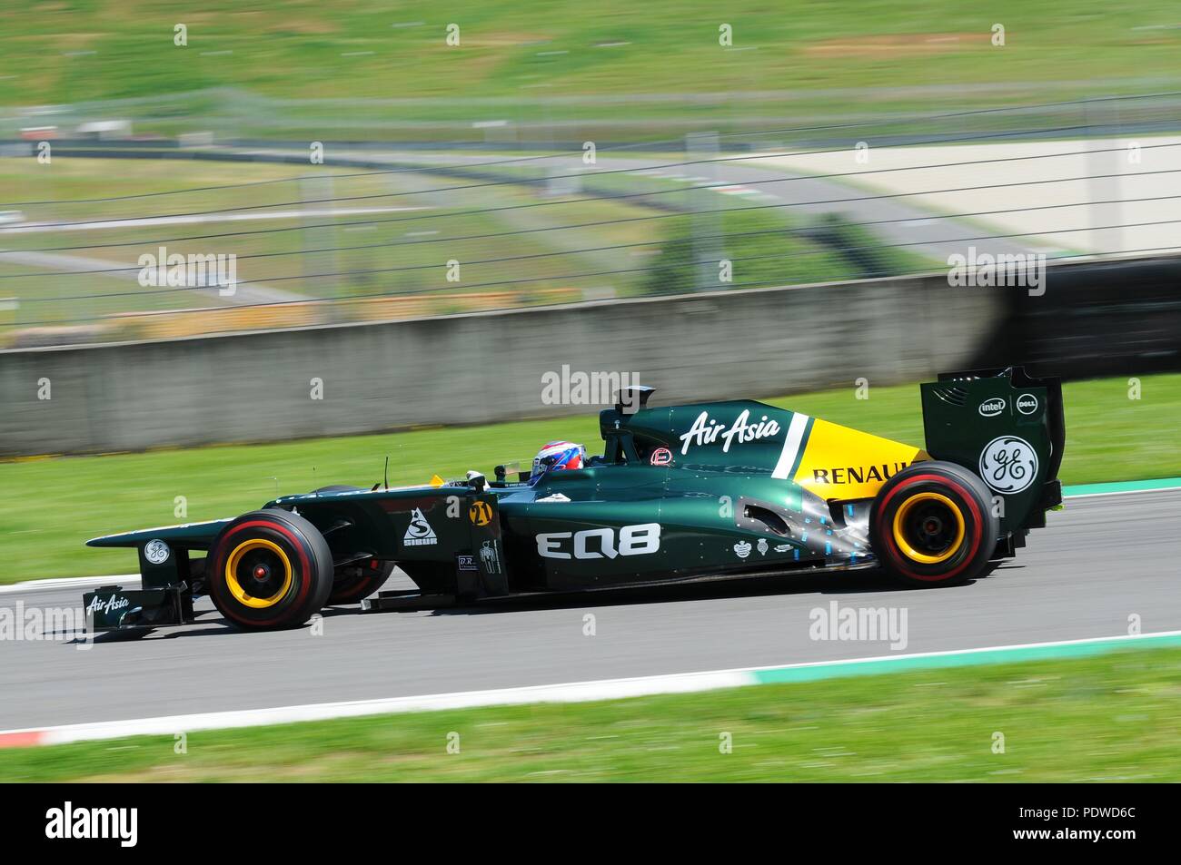 MUGELLO, ITALY MAY 2012 Vitaly Petrov of Caterham F1 team races
