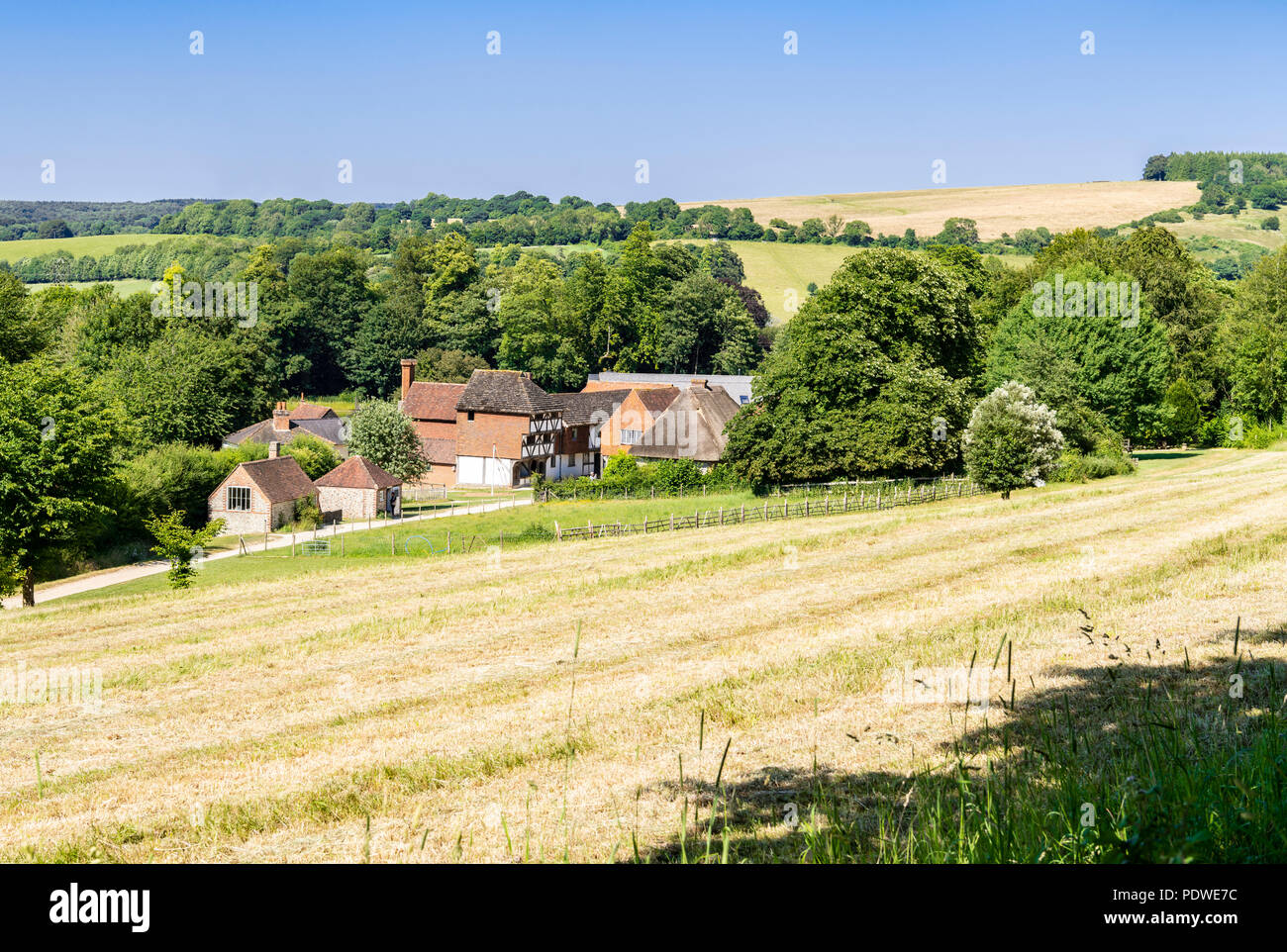 Weald and downland living museum Stock Photo