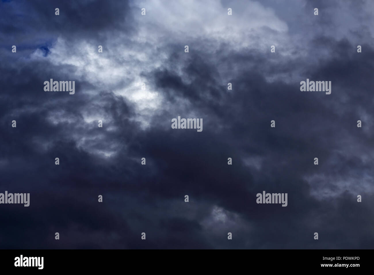 Late summer dark stormy sky Stock Photo - Alamy
