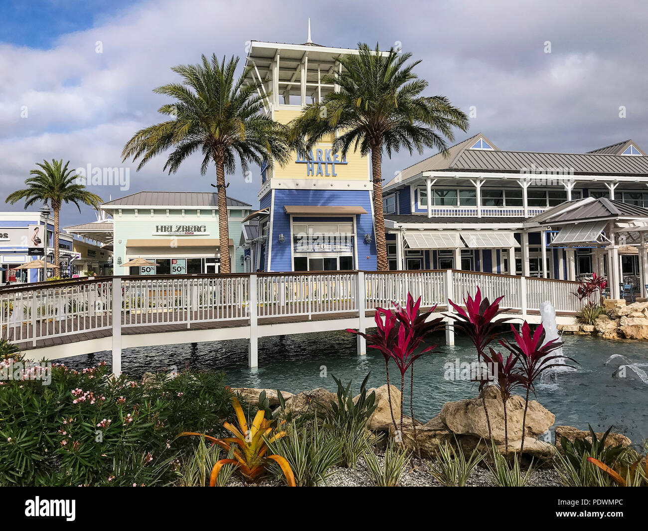 Tampa Premium Outlets, Lutz, Florida, USA. Stock Photo