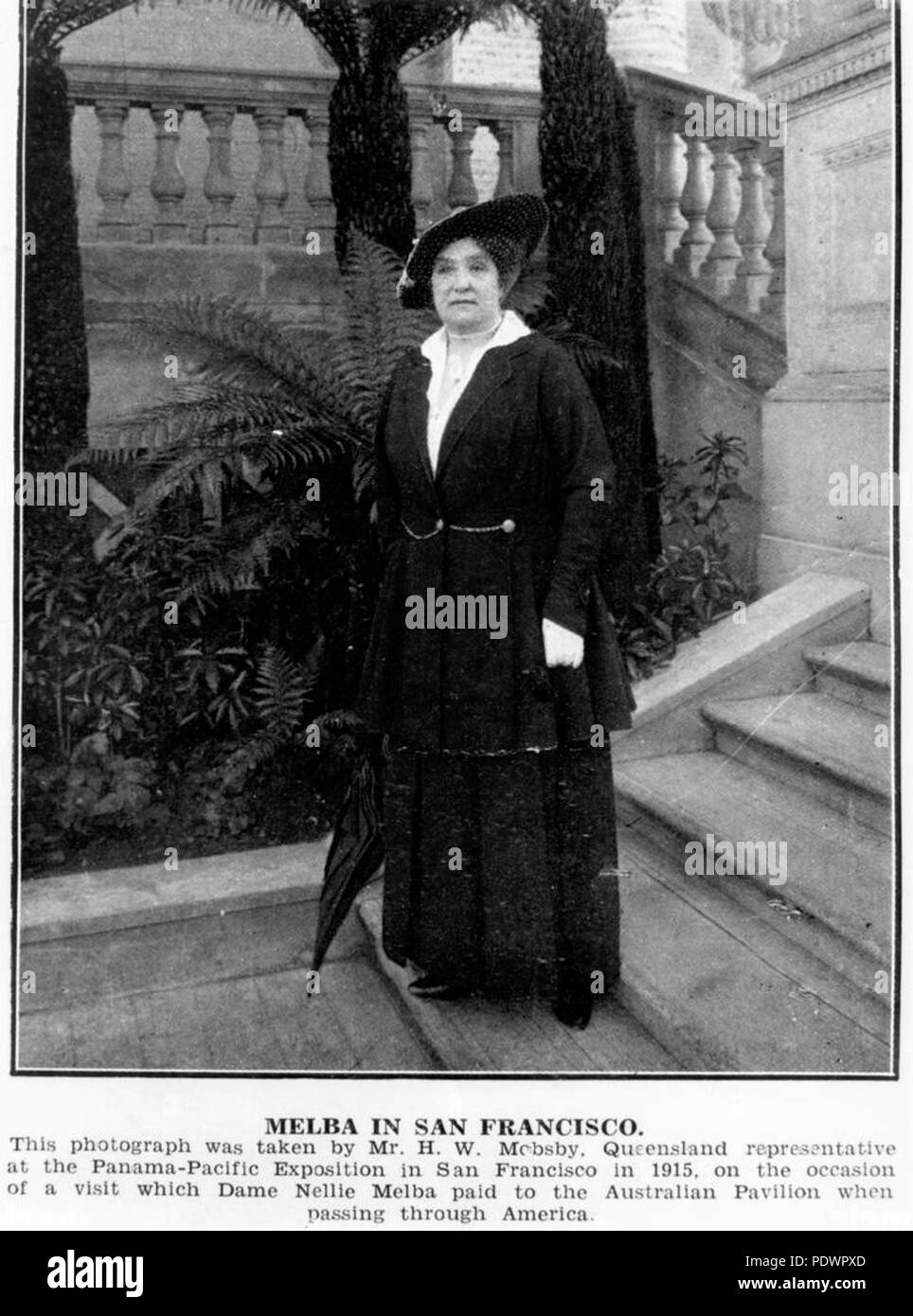 280 StateLibQld 2 110180 Dame Nellie Melba Stock Photo Alamy
