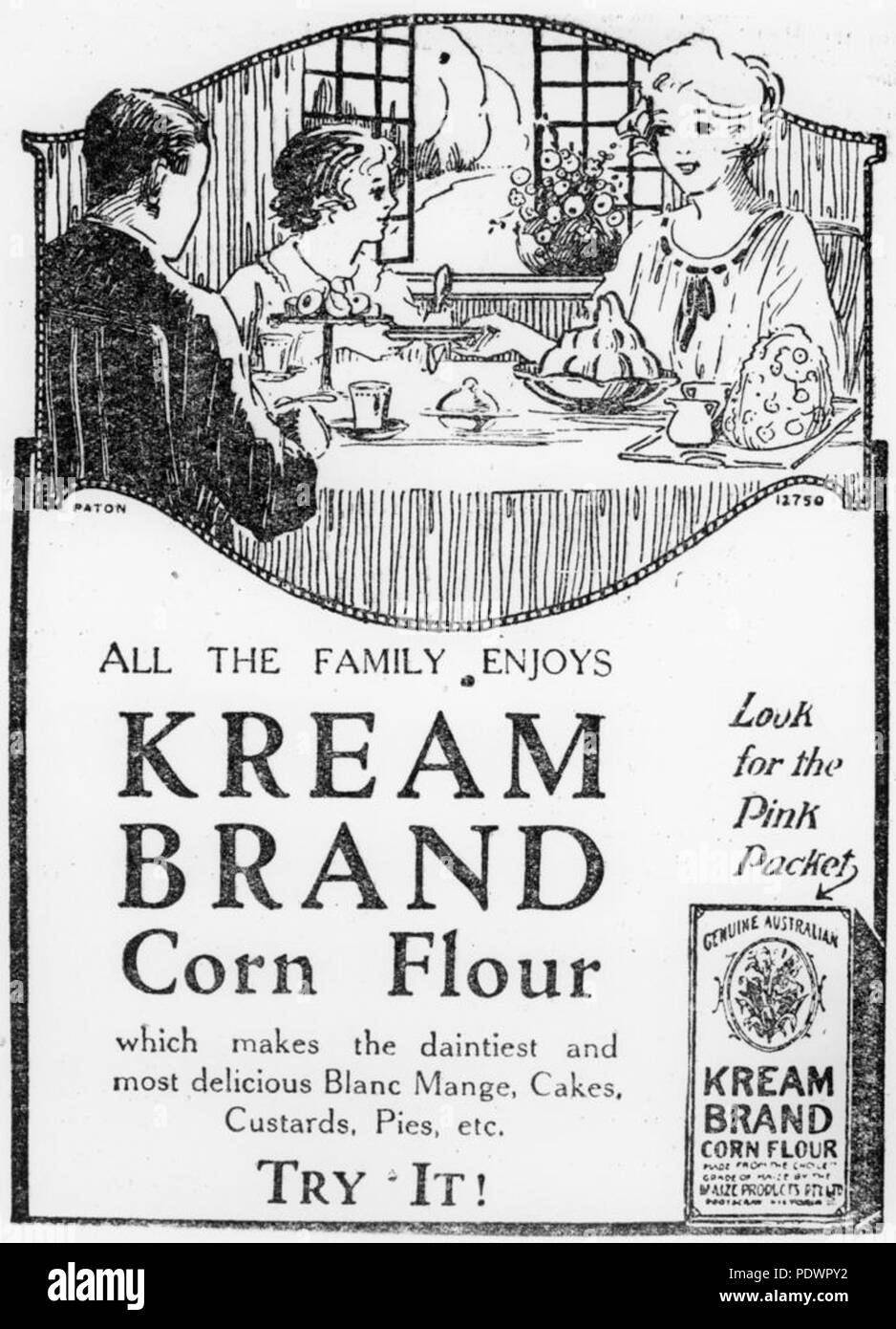 Flour advertisement hires stock photography and images Alamy