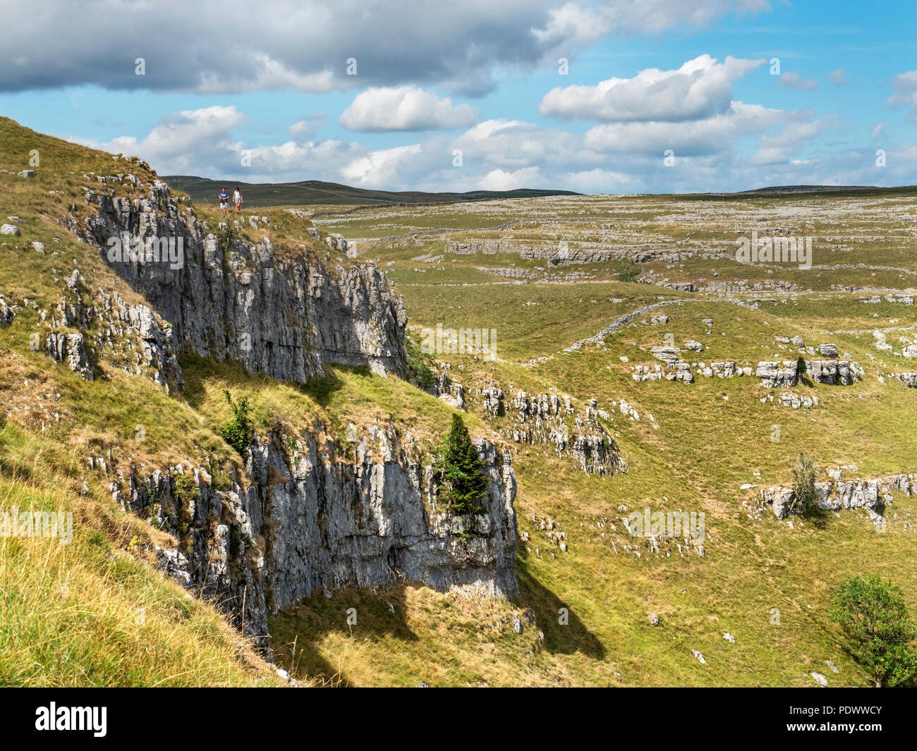 Limestone Ravines Walking in limestone country hi-res stock photography and images - Alamy