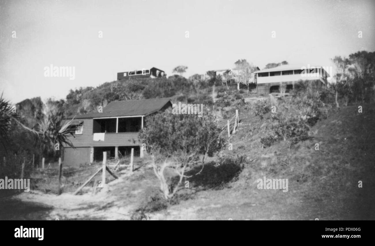 Coastal wooden houses on Black and White Stock Photos & Images - Alamy