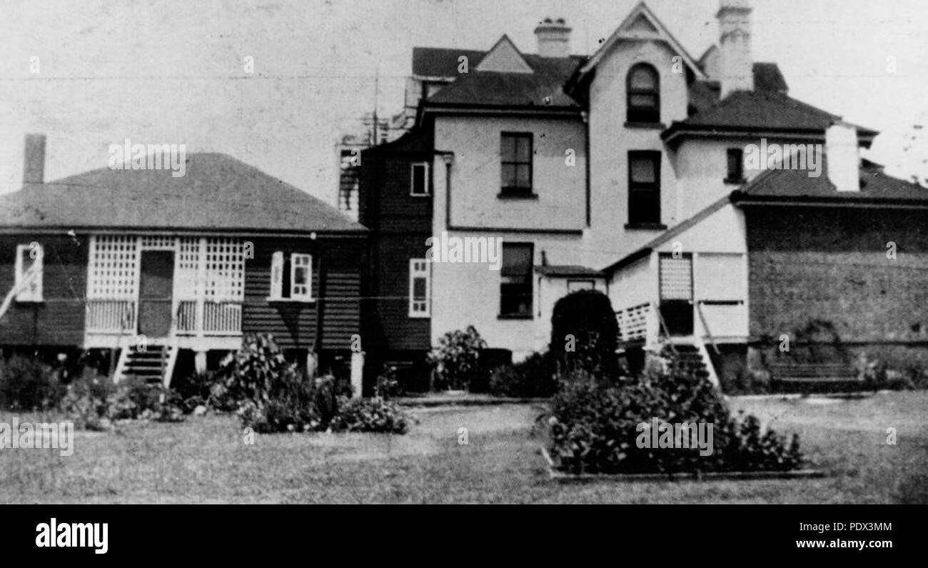Rear of residence Black and White
