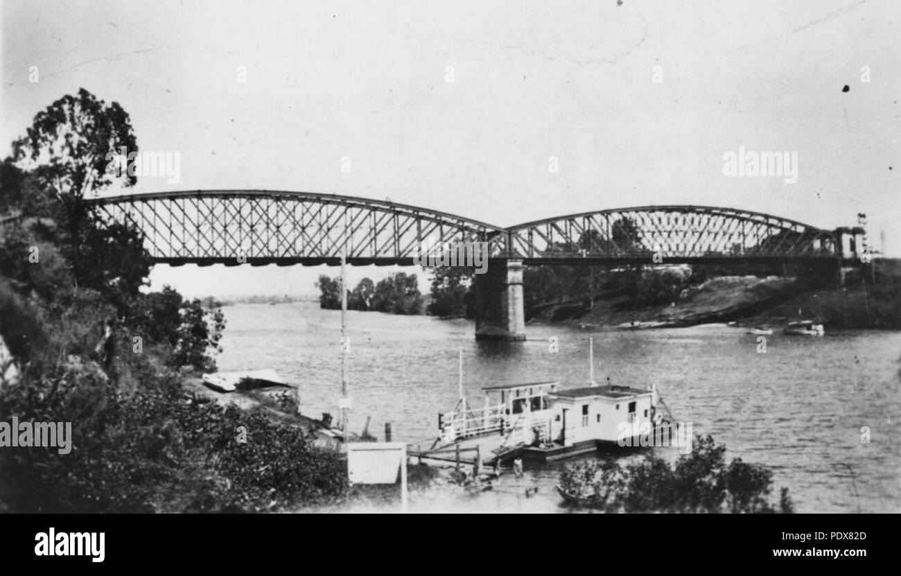 268 StateLibQld 1 50844 Indooroopilly ferry, Brisbane, ca. 1930 Stock