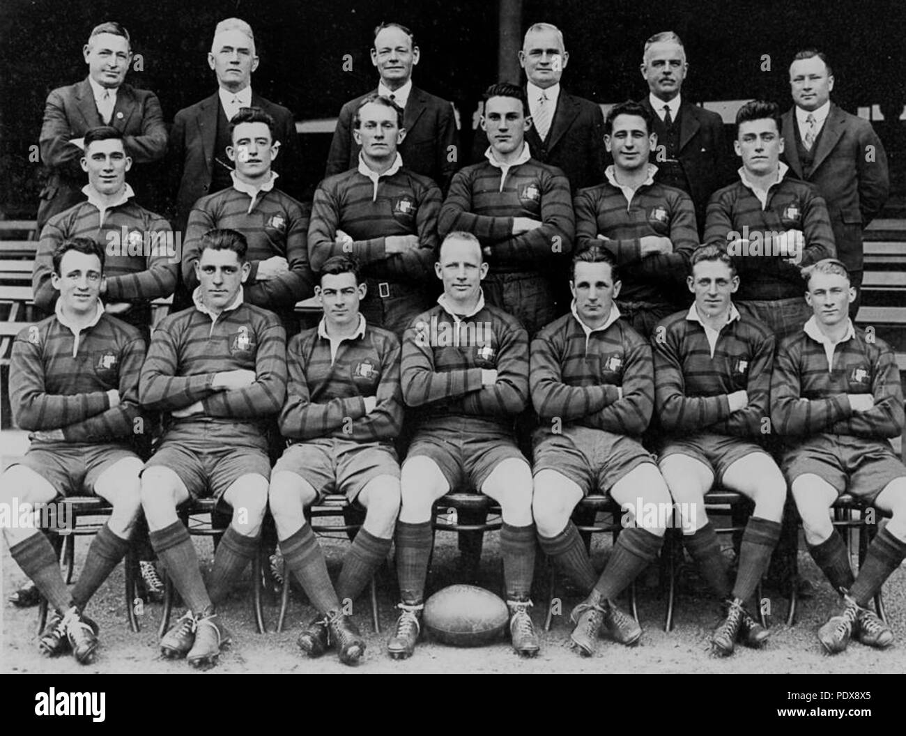 Australian rugby history hi-res stock photography and images