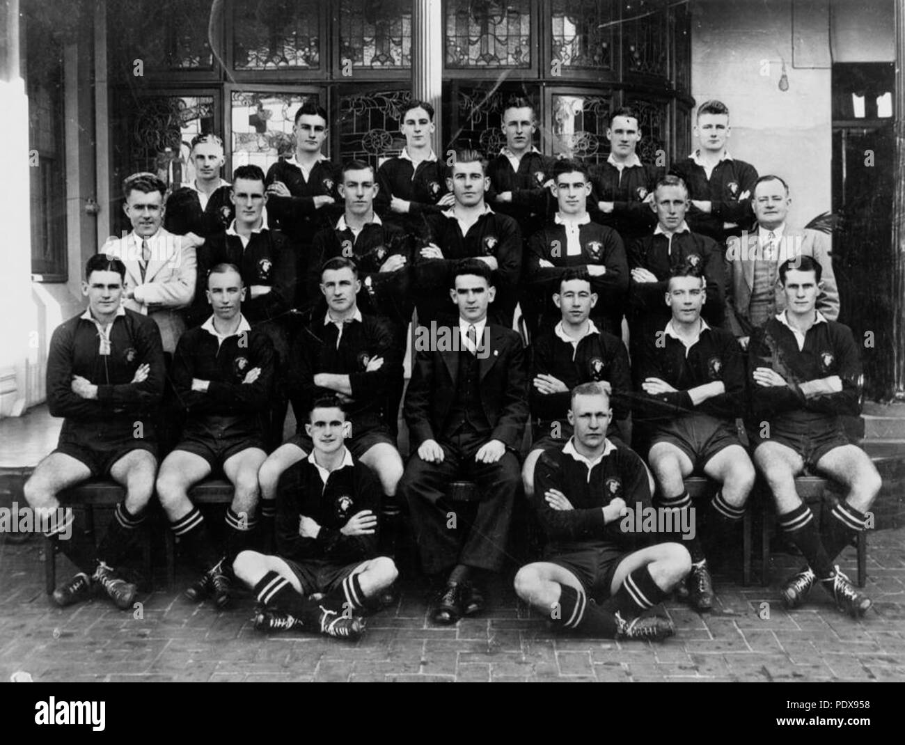 275 StateLibQld 1 86420 Queensland Rugby Union Touring Team in Sydney ...