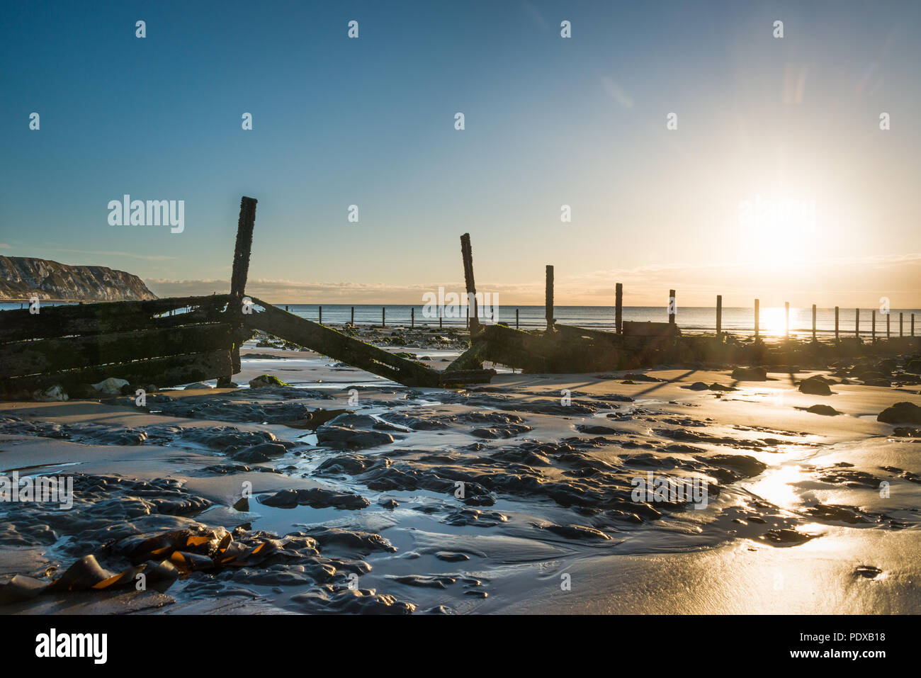 Warren beach folkestone hi-res stock photography and images - Alamy
