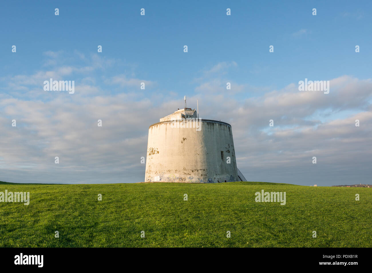 Martello Tower 1, Folkestone, Kent, England, UK Stock Photo - Alamy