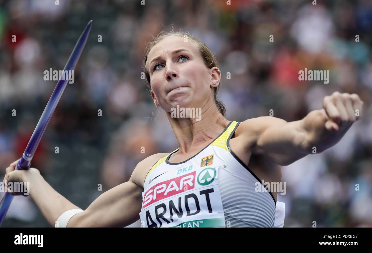 Berlin, Germany. 10th Aug, 2018. European Athletics Championships in