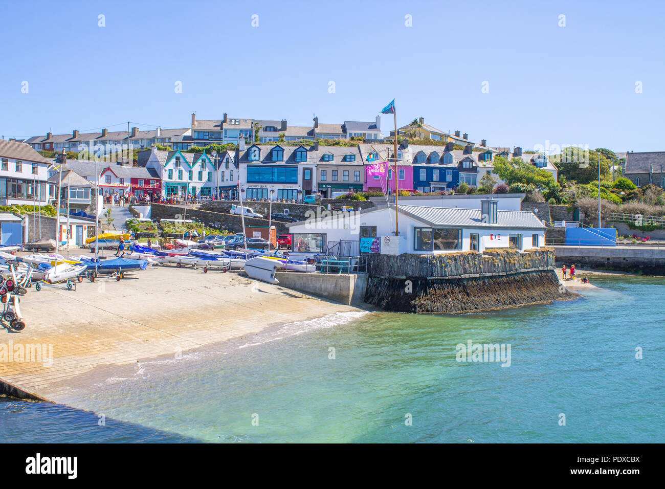 Baltimore, West Cork, Ireland. 10th August, 2018. A fine sunny day with