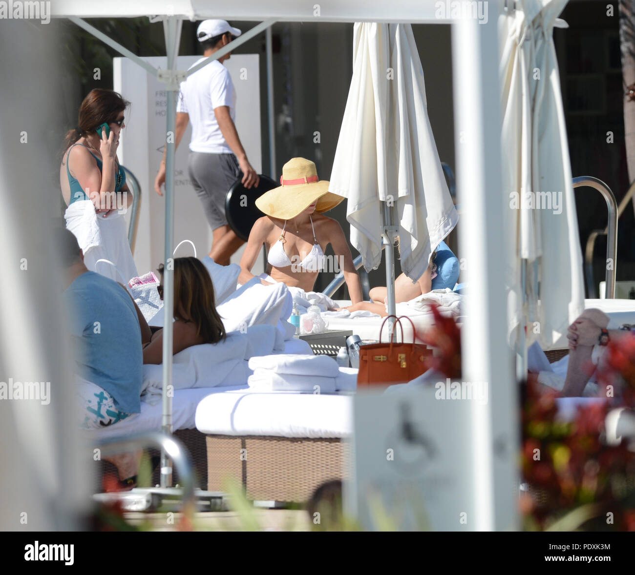 Frankel Pool MIAMI BEACH, FL - NOVEMBER 245: The former star of Real Housewives of ...
