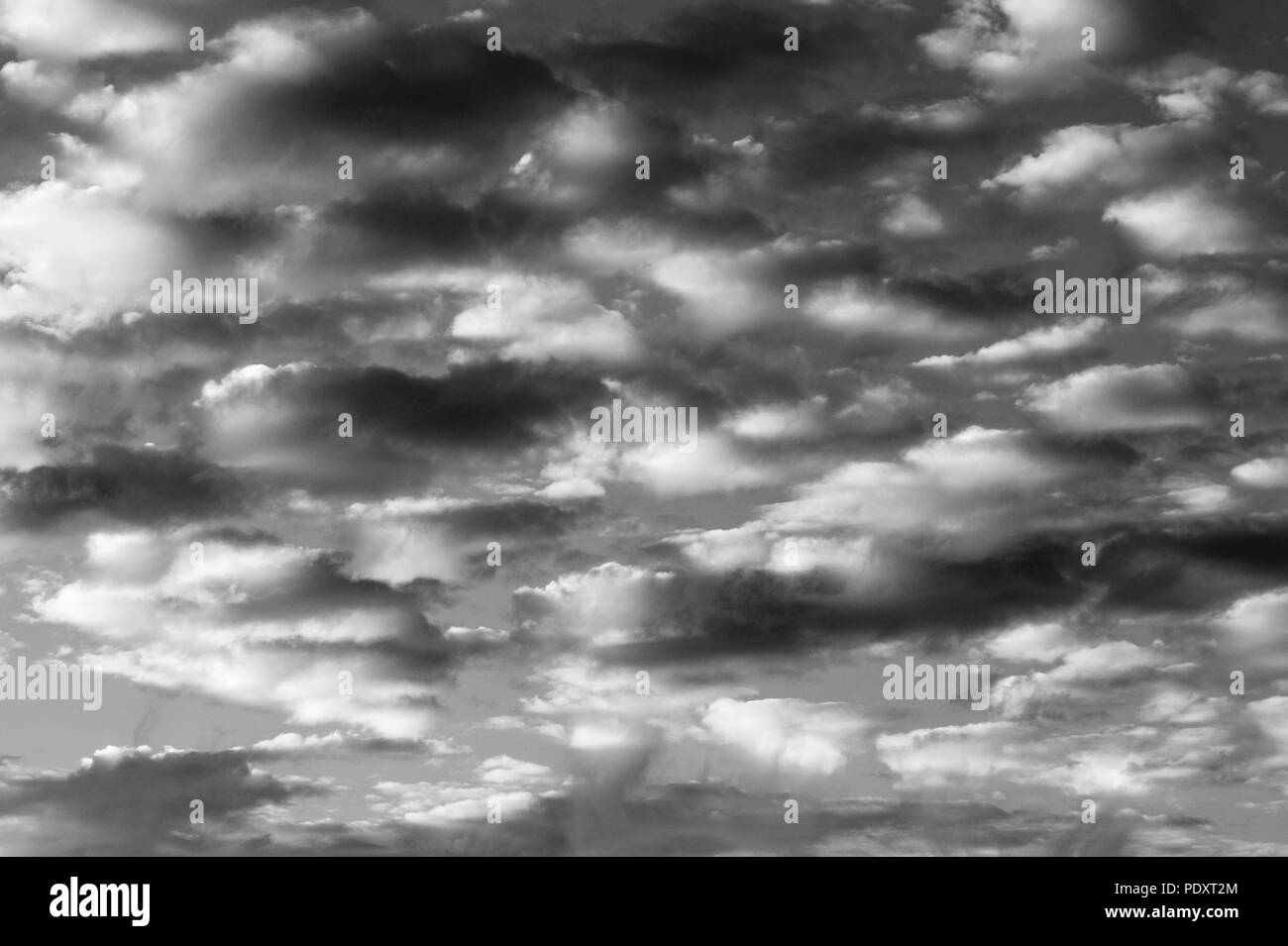 Clouds only Black and White Stock Photos & Images - Alamy