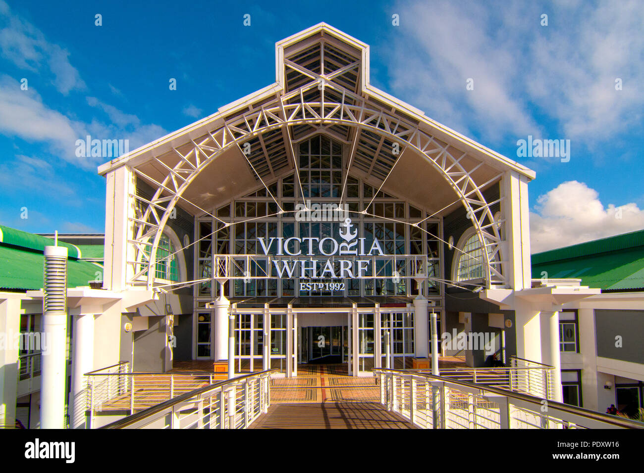 Entrance to the Victoria & Alfred Waterfront, Cape Town, South Africa Stock Photo