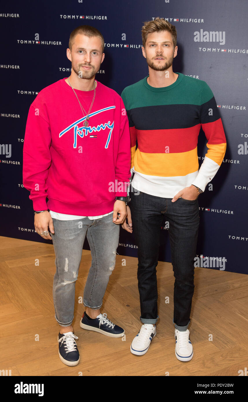 Guests attend An Evening with Lewis Hamilton  Featuring: Marcus Butler, Jim Chapman Where: London, United Kingdom When: 10 Jul 2018 Credit: Phil Lewis/WENN.com Stock Photo
