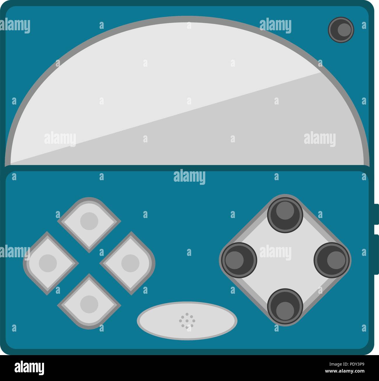 Isolated portable videogame console icon Stock Vector Image & Art - Alamy