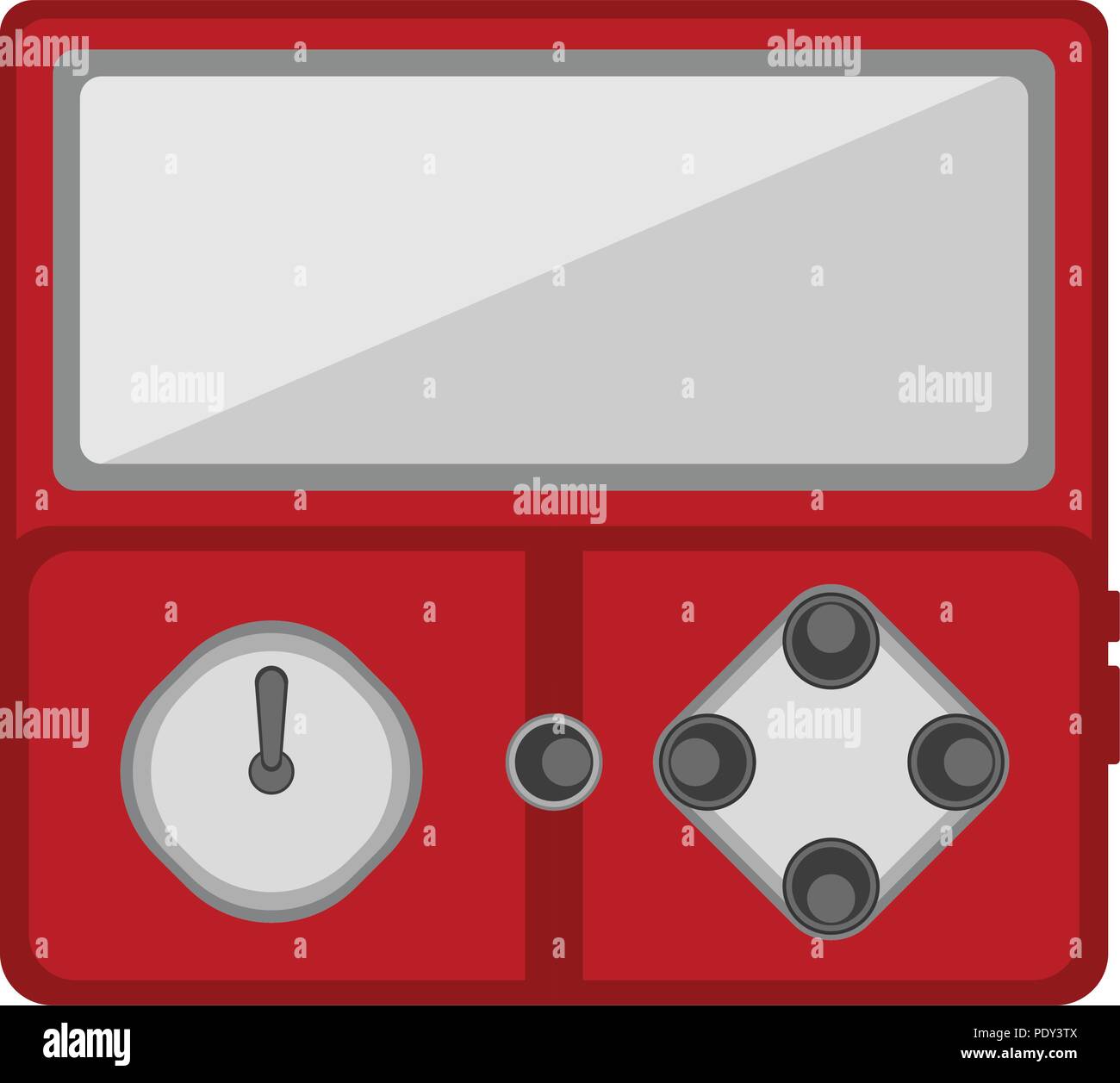 Isolated portable videogame console icon Stock Vector Image & Art - Alamy
