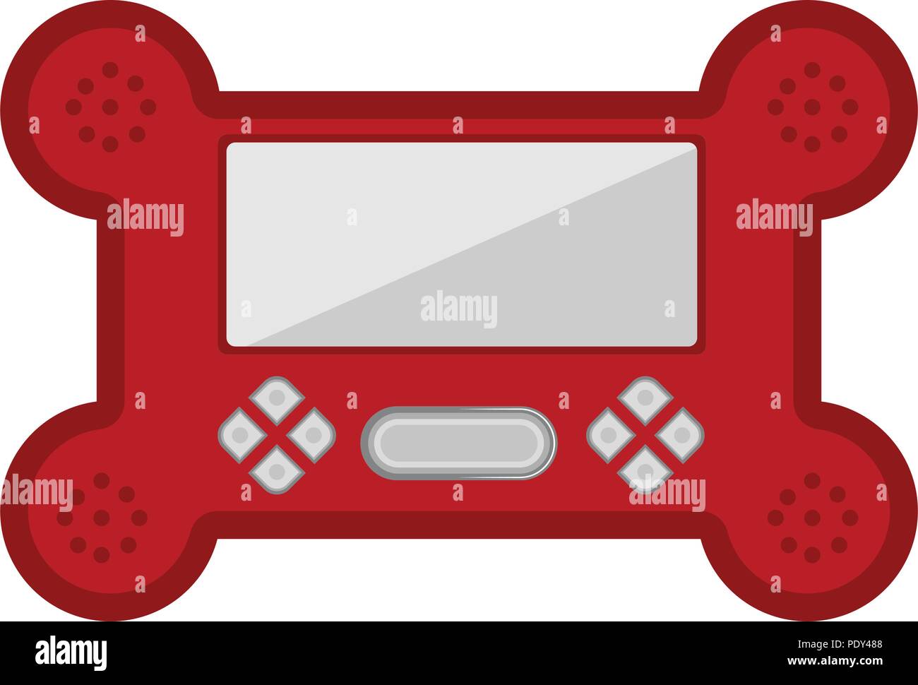 Isolated portable videogame console icon Stock Vector Image & Art - Alamy
