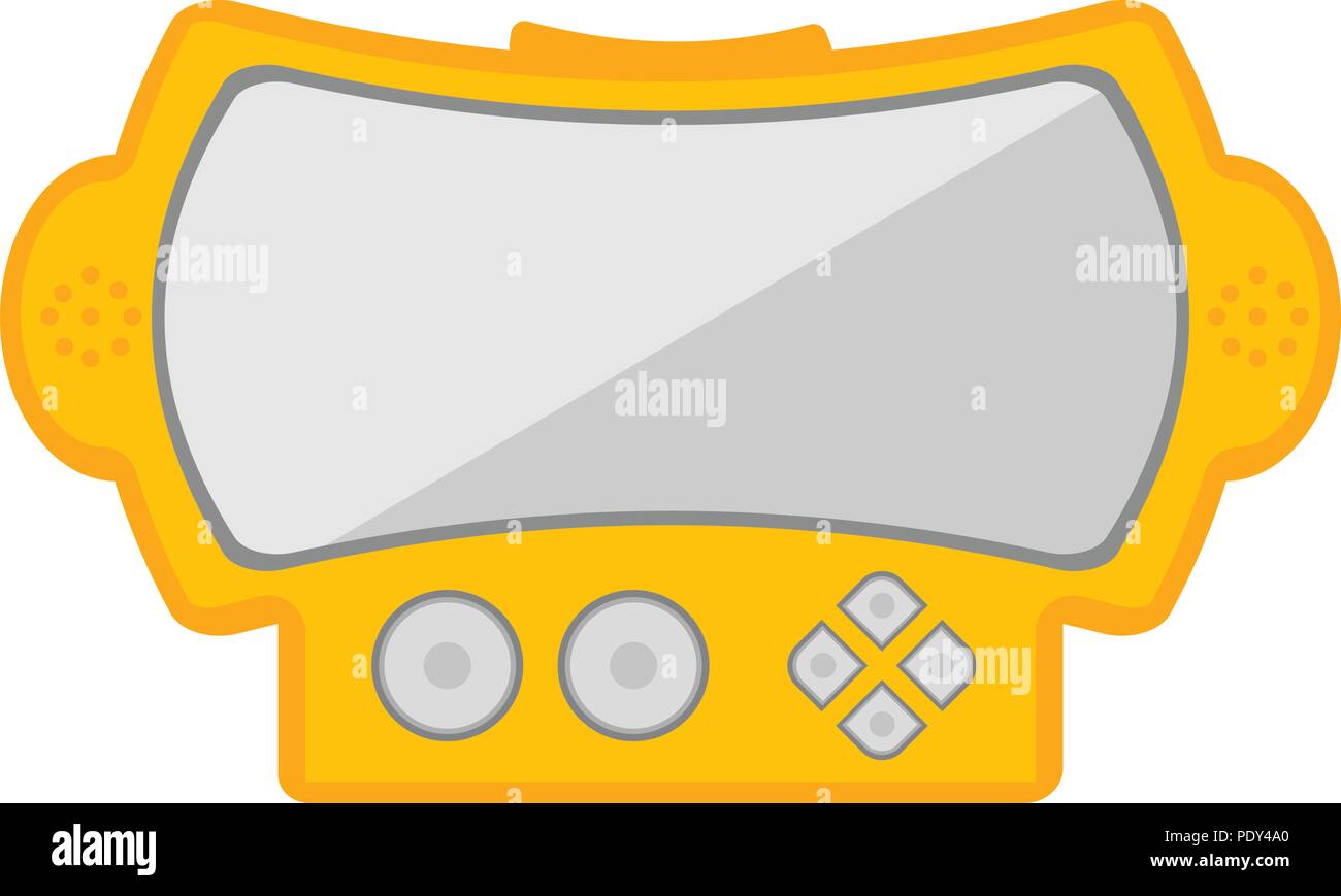Isolated portable videogame console icon Stock Vector Image & Art - Alamy