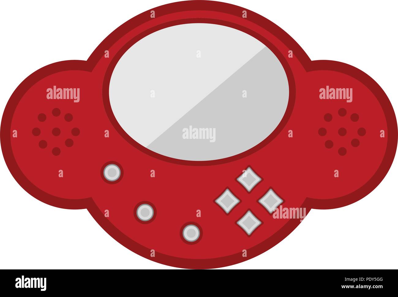 Isolated portable videogame console icon Stock Vector Image & Art - Alamy