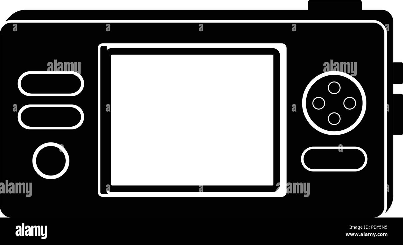 Isolated portable videogame console icon Stock Vector Image & Art - Alamy