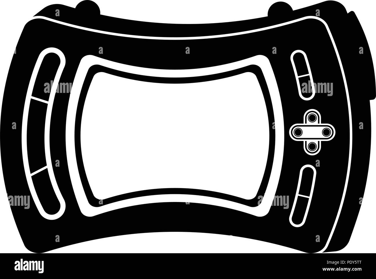 Isolated portable videogame console icon Stock Vector Image & Art - Alamy