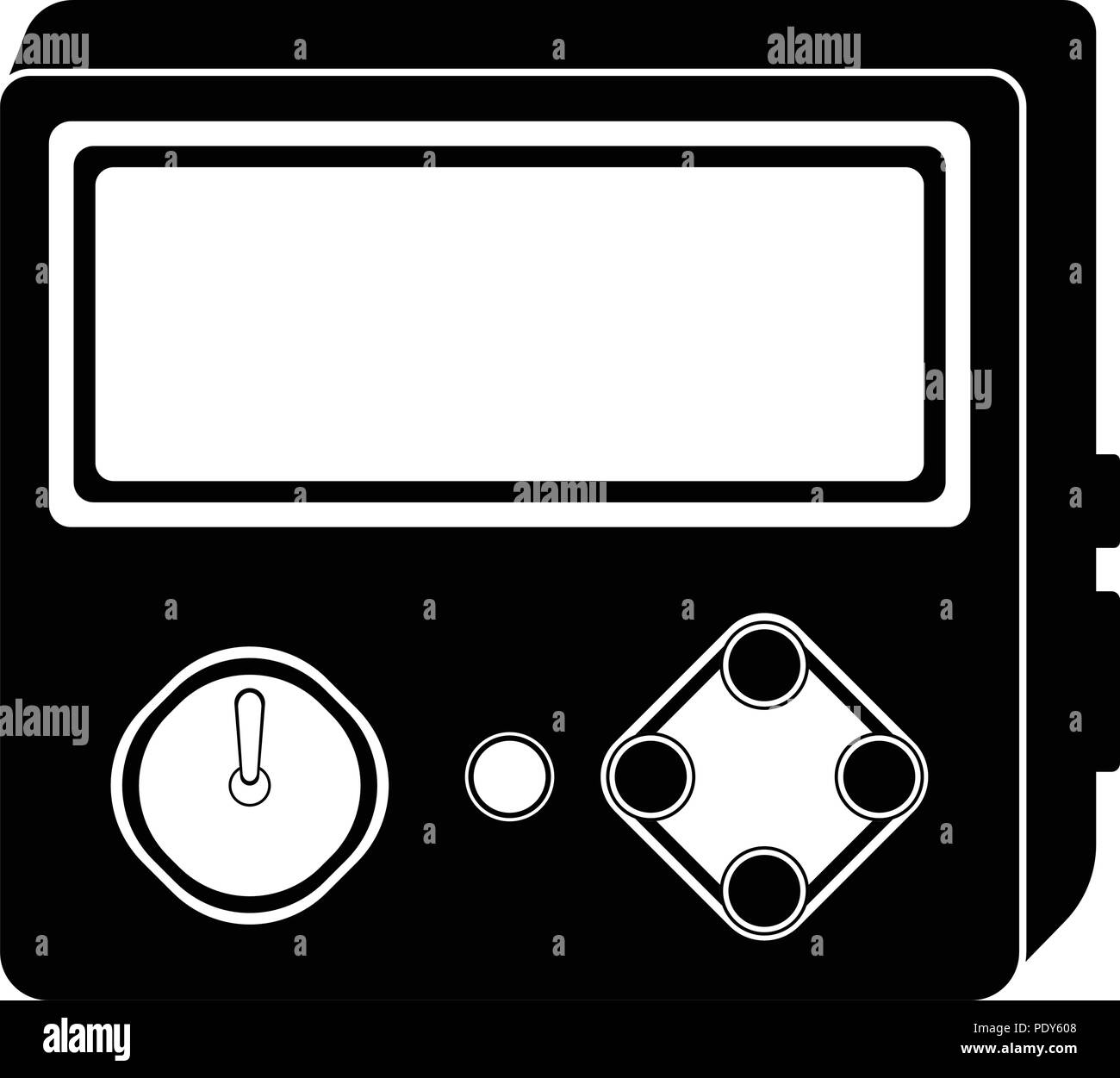 Isolated portable videogame console icon Stock Vector Image & Art - Alamy