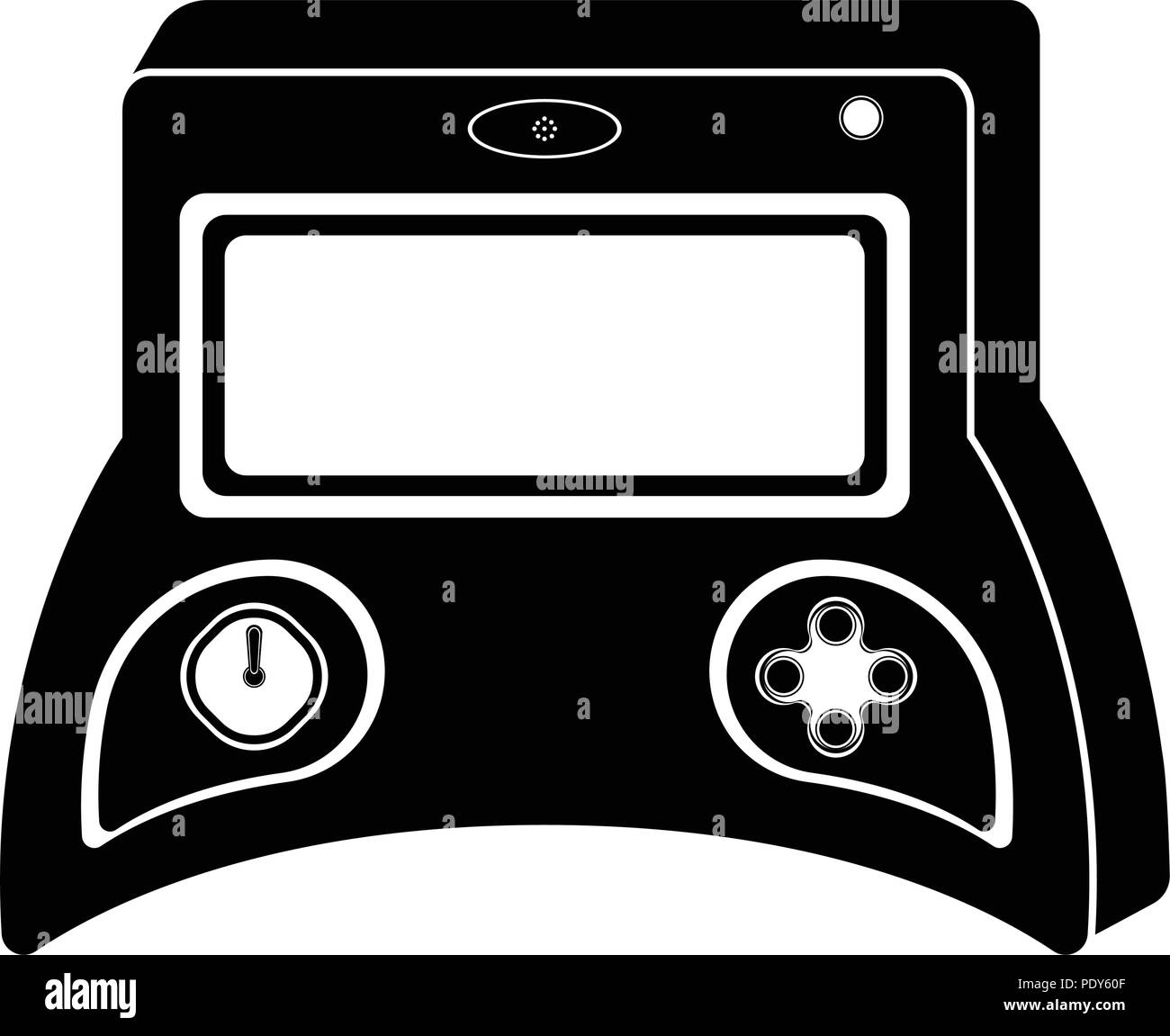 Isolated portable videogame console icon Stock Vector Image & Art - Alamy