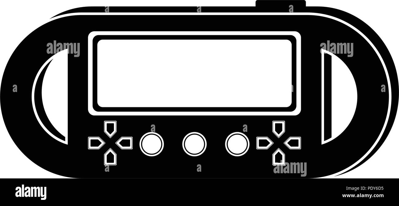 Isolated portable videogame console icon Stock Vector Image & Art - Alamy