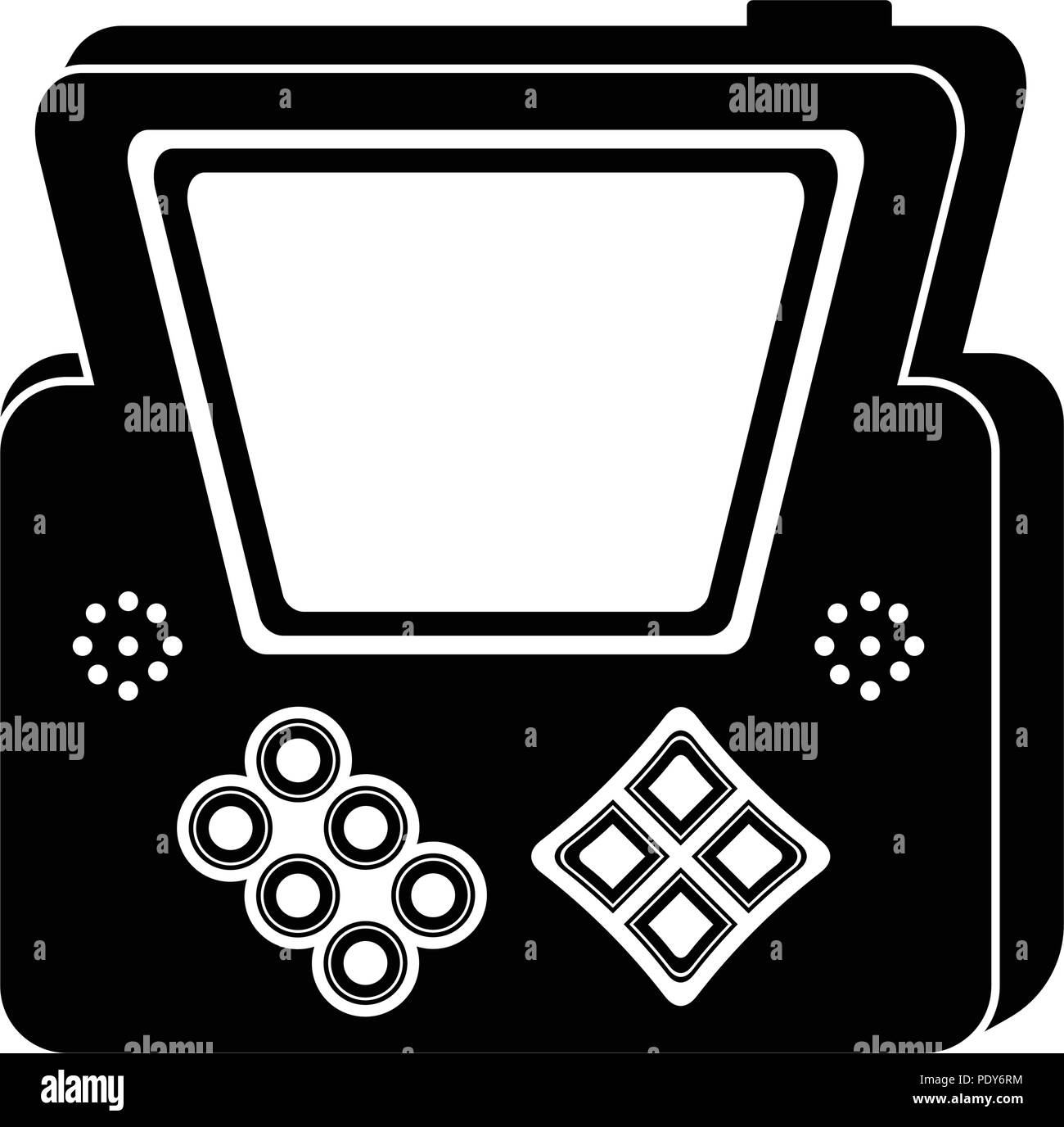 Isolated portable videogame console icon Stock Vector Image & Art - Alamy