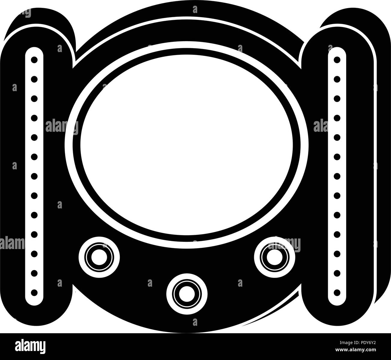 Isolated portable videogame console icon Stock Vector Image & Art - Alamy