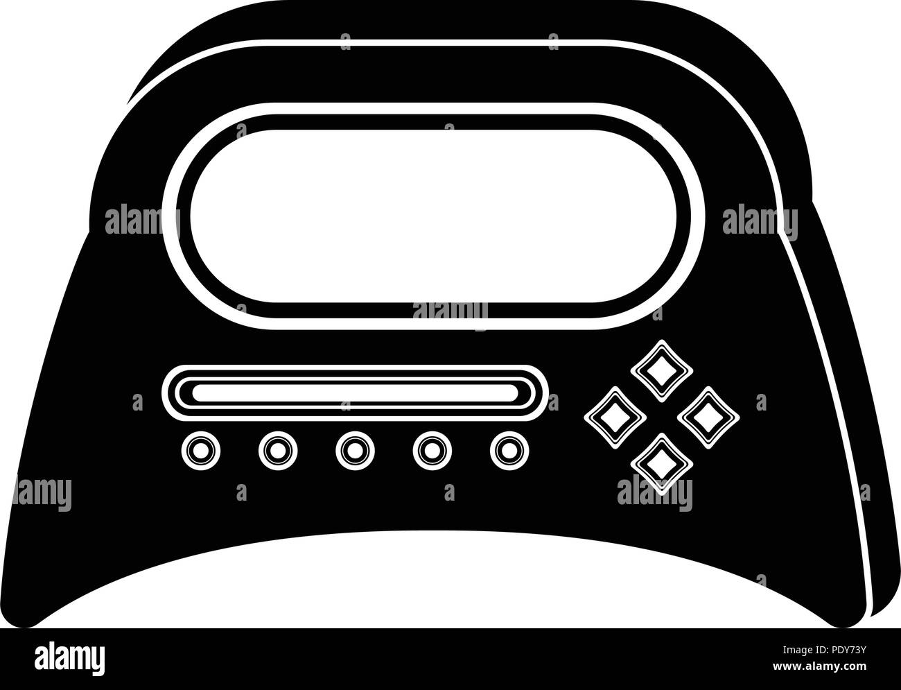 Isolated portable videogame console icon Stock Vector Image & Art - Alamy