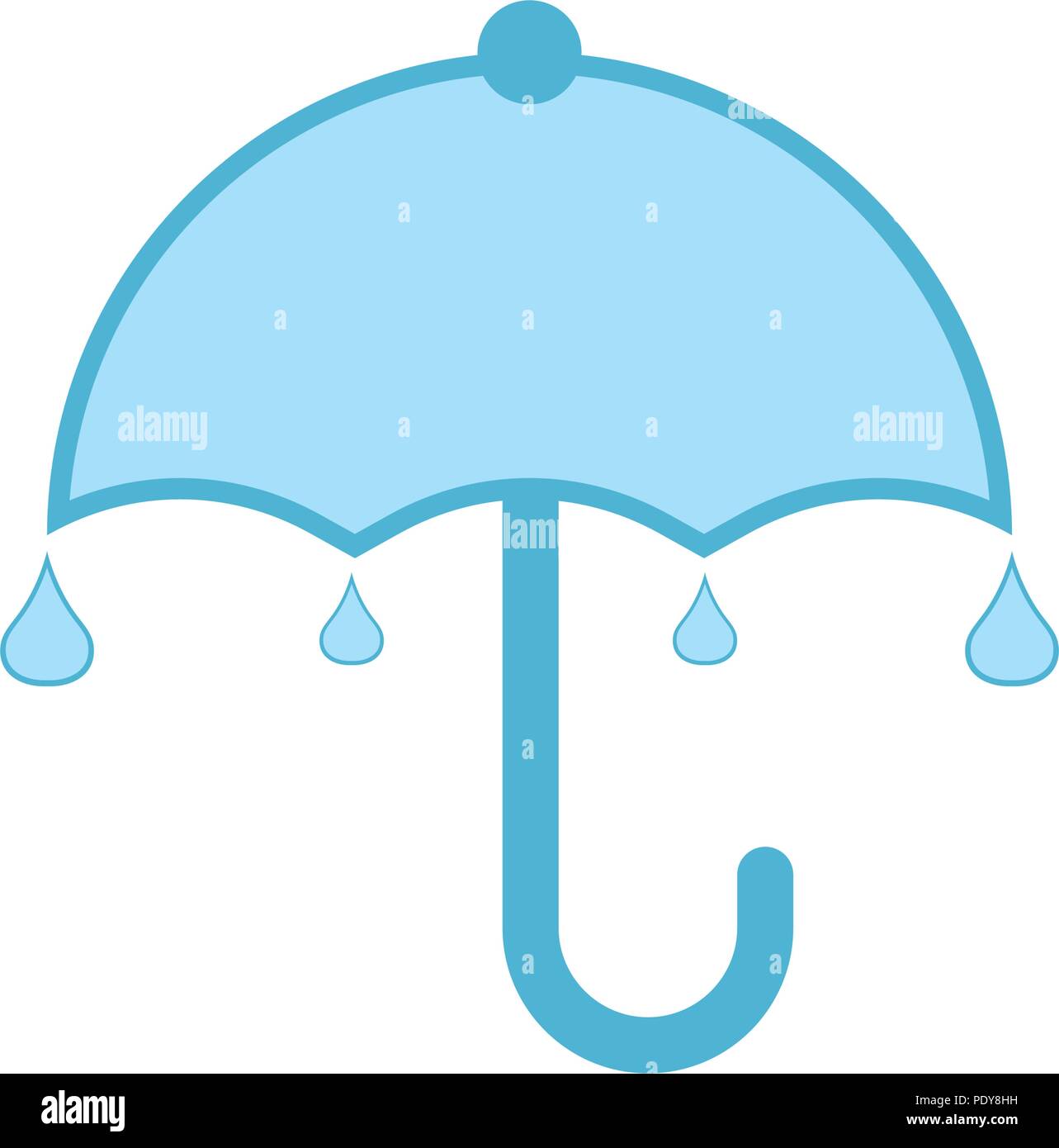 Isolated umbrella weather icon Stock Vector Image & Art - Alamy