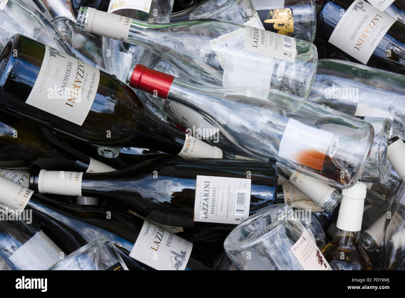 Empty wine bottles hires stock photography and images Alamy