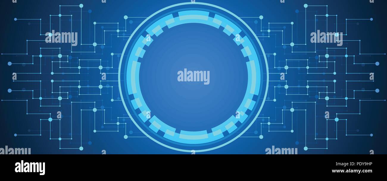 Vector background electronic circuits design Stock Vector Image & Art ...