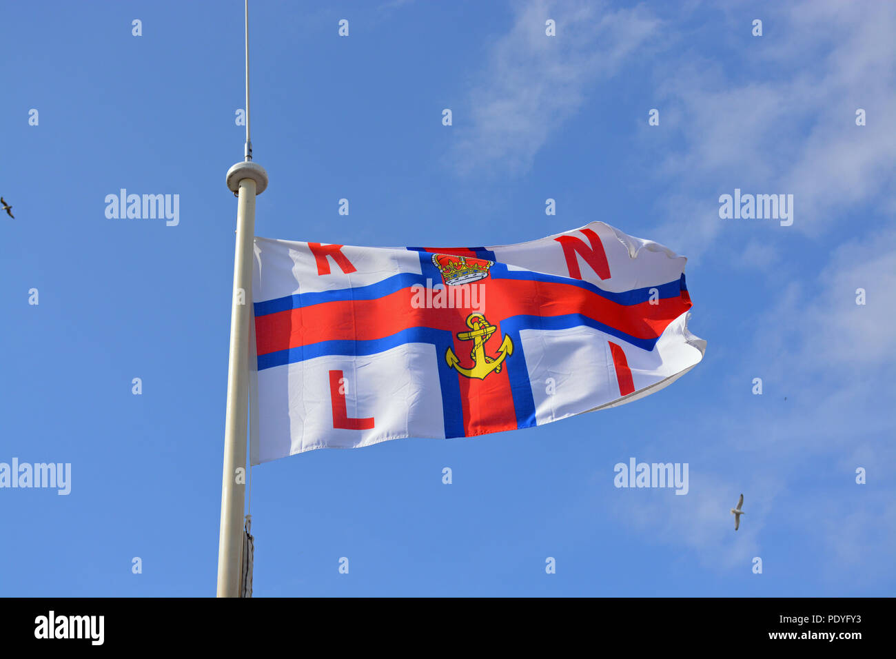 RNLI Flag Stock Photo