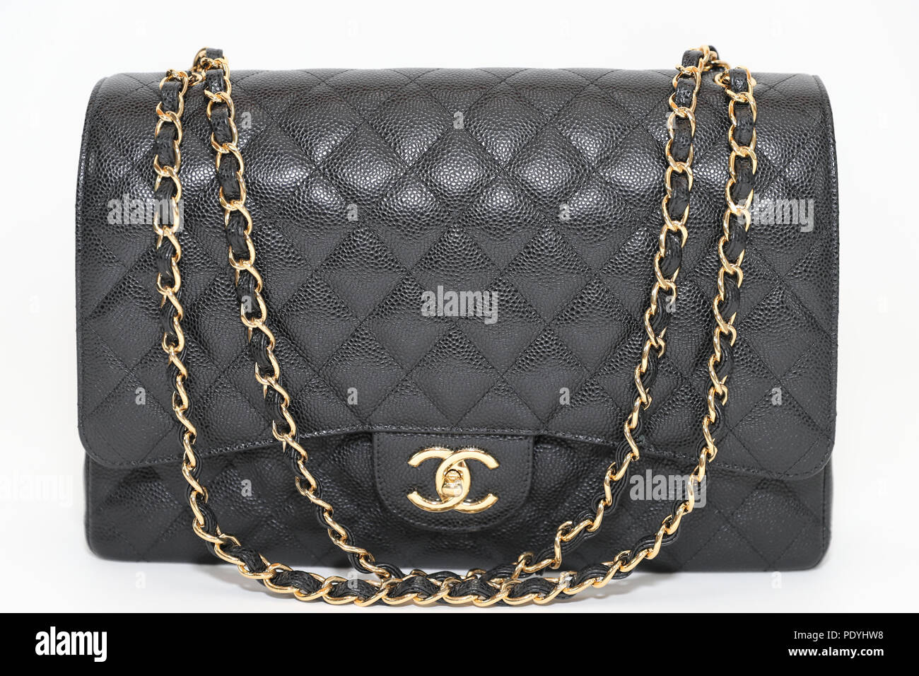 Chanel handbag white background hi-res stock photography and images - Alamy