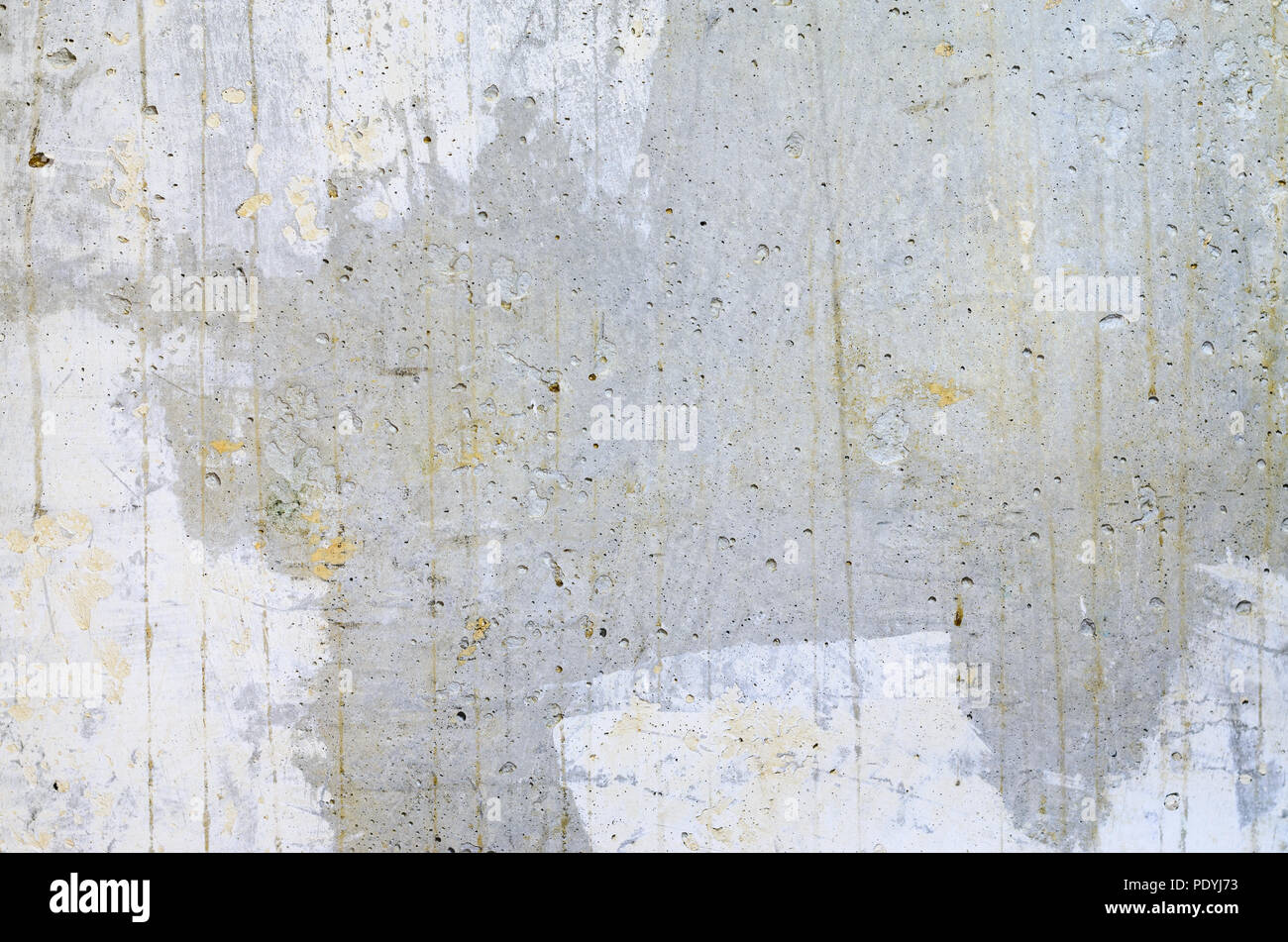 Concrete Wall Texture- Exposed Concrete. Blank Background Stock Photo