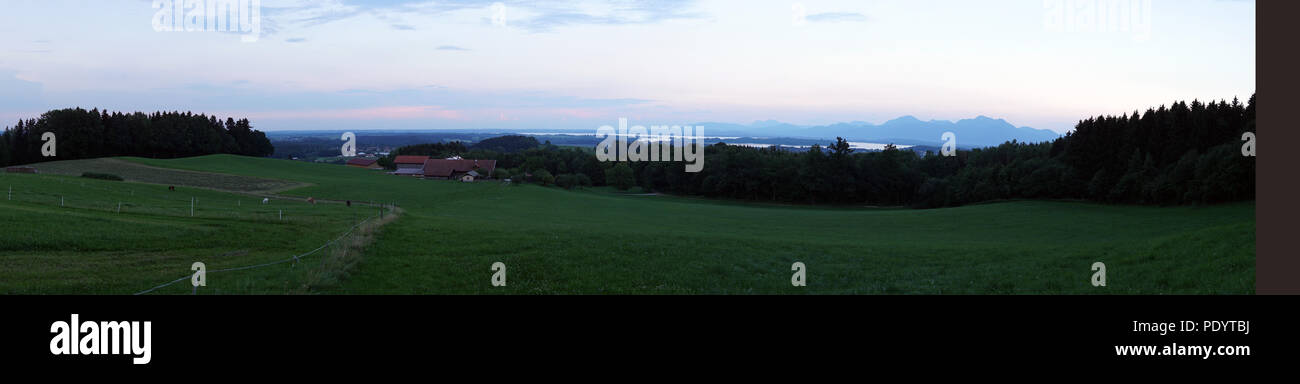 mountain panorama Stock Photo