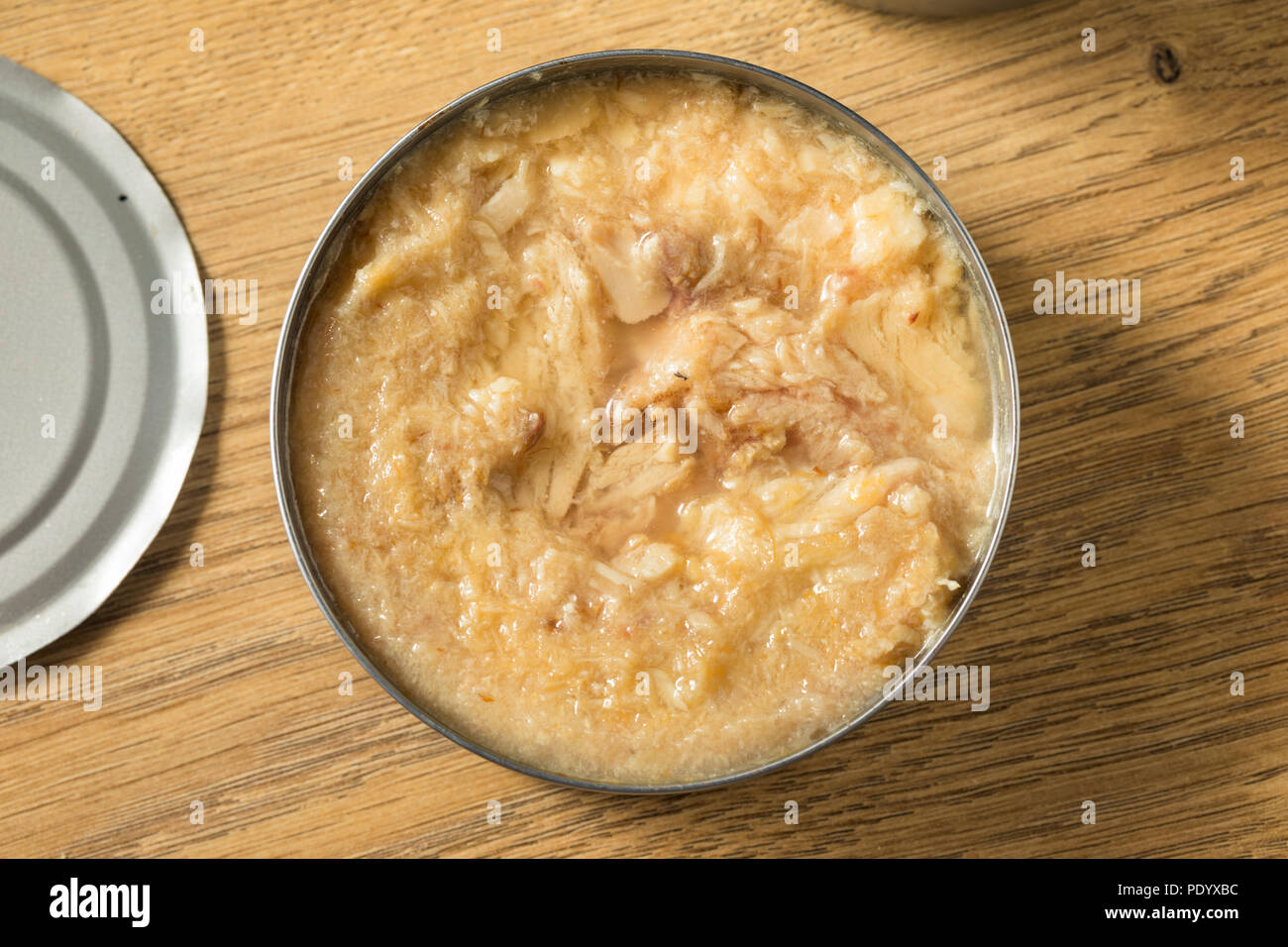 Organic Raw Canned Tuna Fish Ready to Eat Stock Photo Alamy
