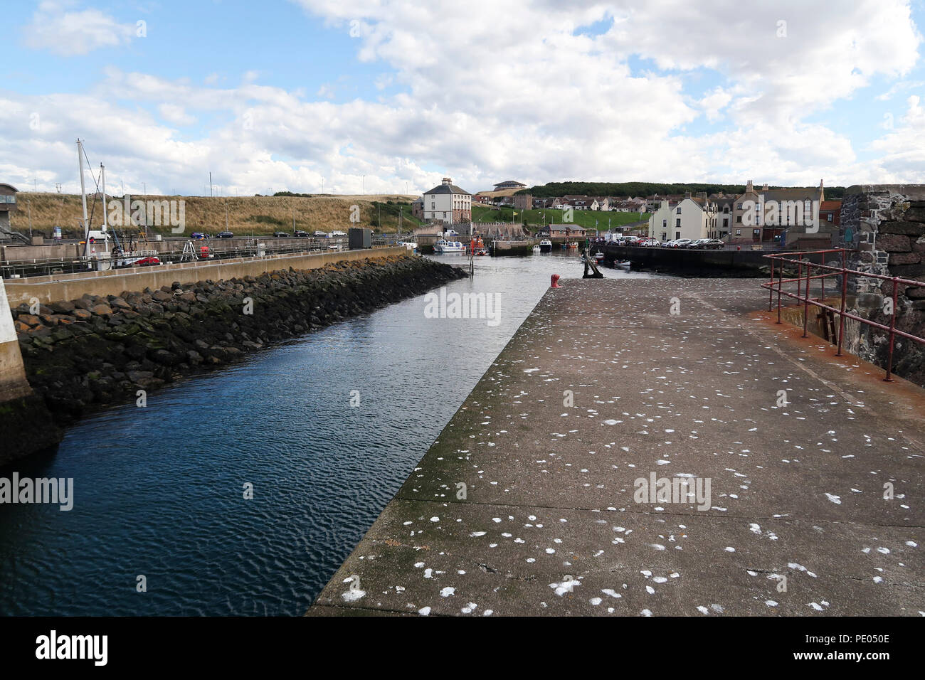 Eyemouth harbour Scotland Stock Photo Alamy