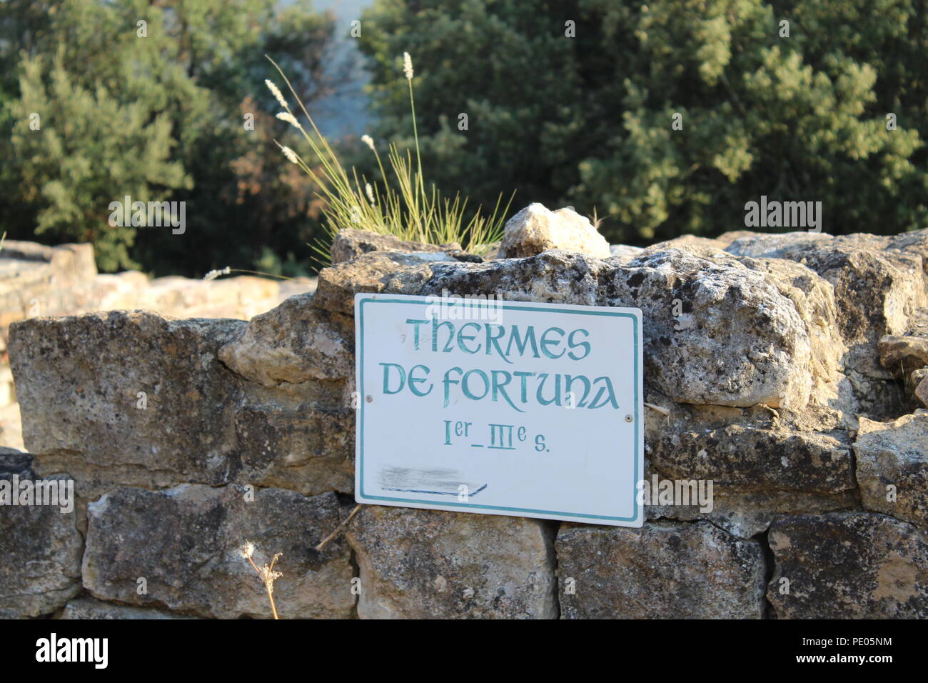 Oppidum Saint Vincent, Gaujac, France Stock Photo Alamy