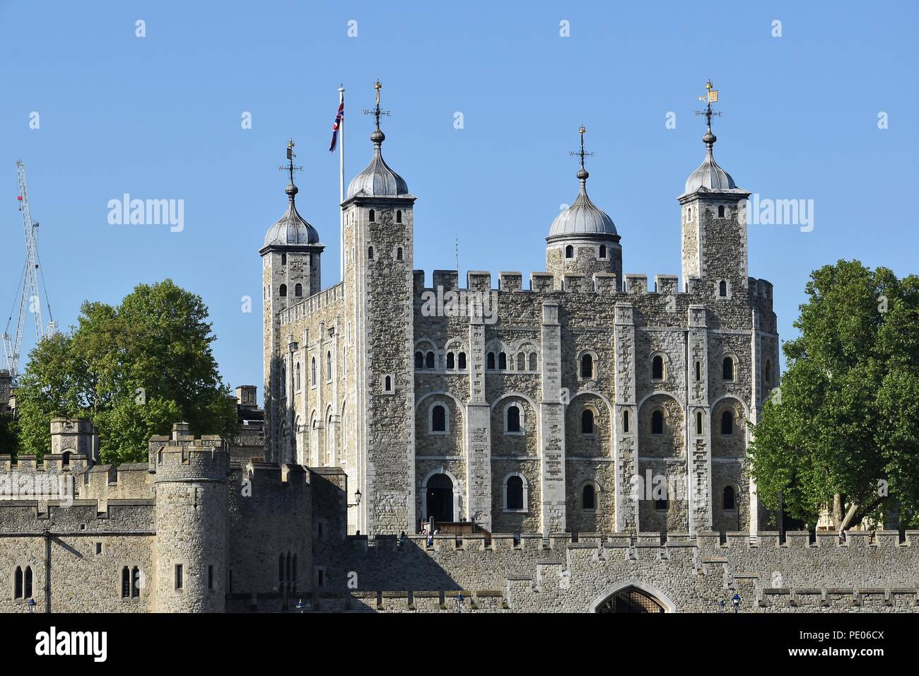 The iconic and infamous Tower of London, City of London, London, UK