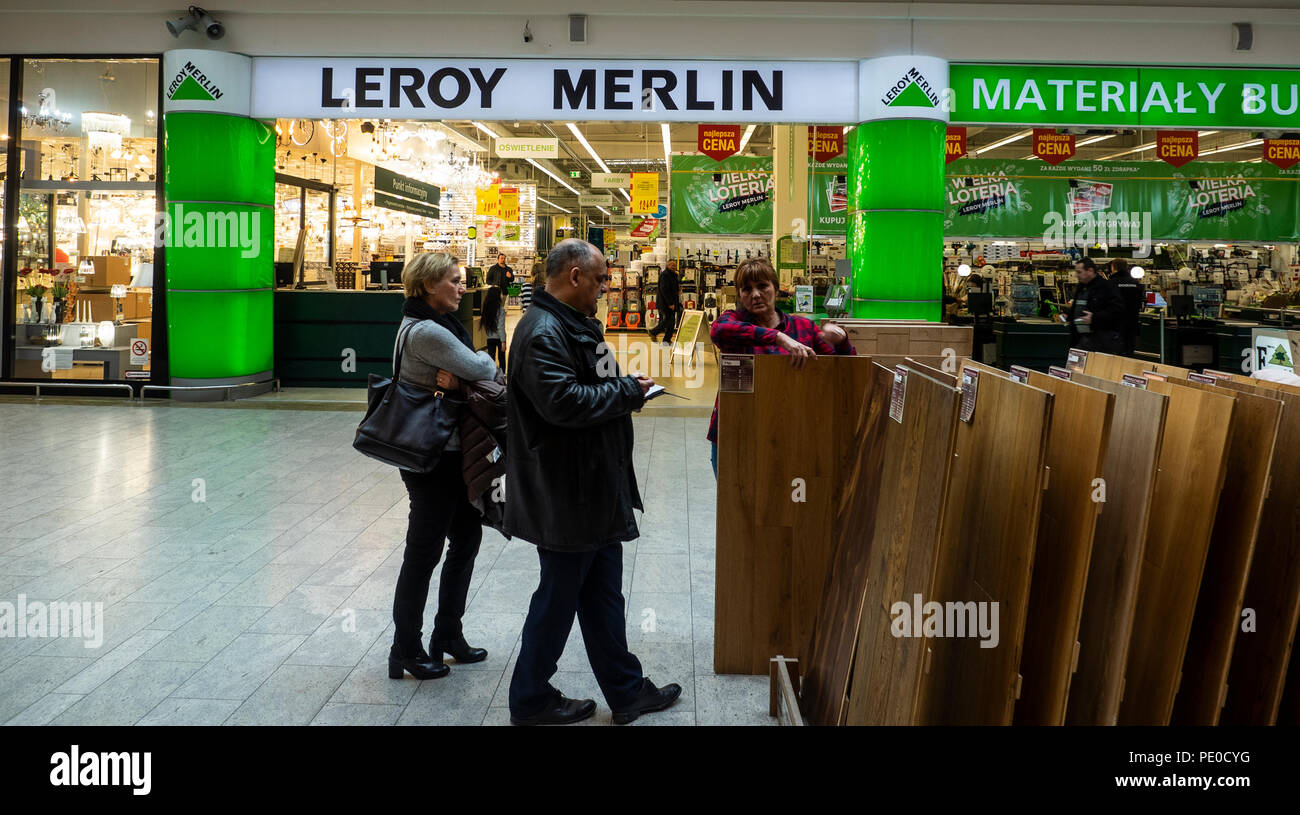 POLAND, KRAKOW - March 20, 2018: Leroy Merlin store in Bonarka City Center  Stock Photo - Alamy