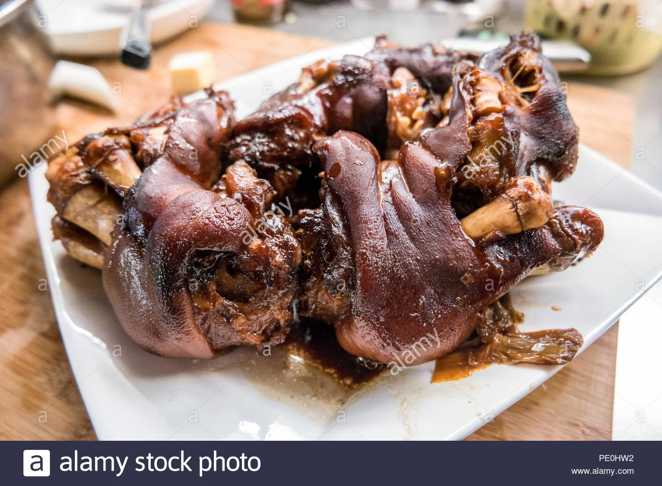 Pigs Trotters Stock Photos & Pigs Trotters Stock Images Alamy