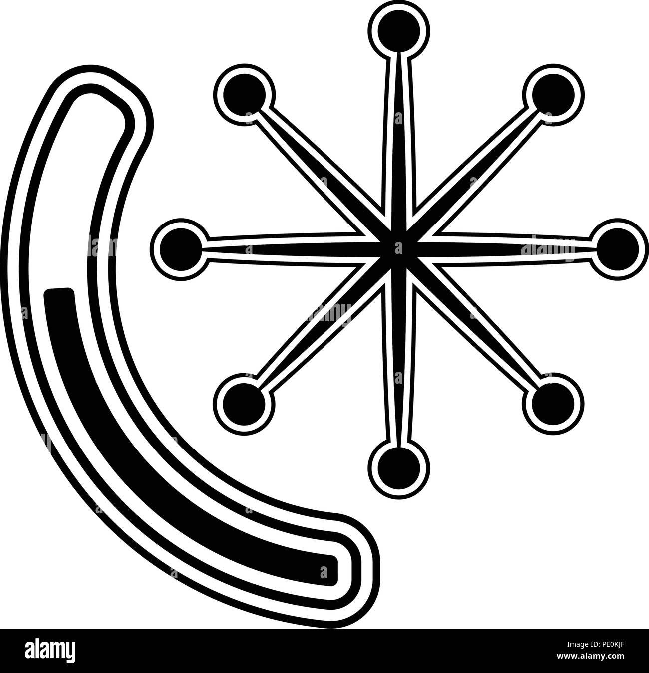 Isolated winter weather icon Stock Vector Image & Art - Alamy