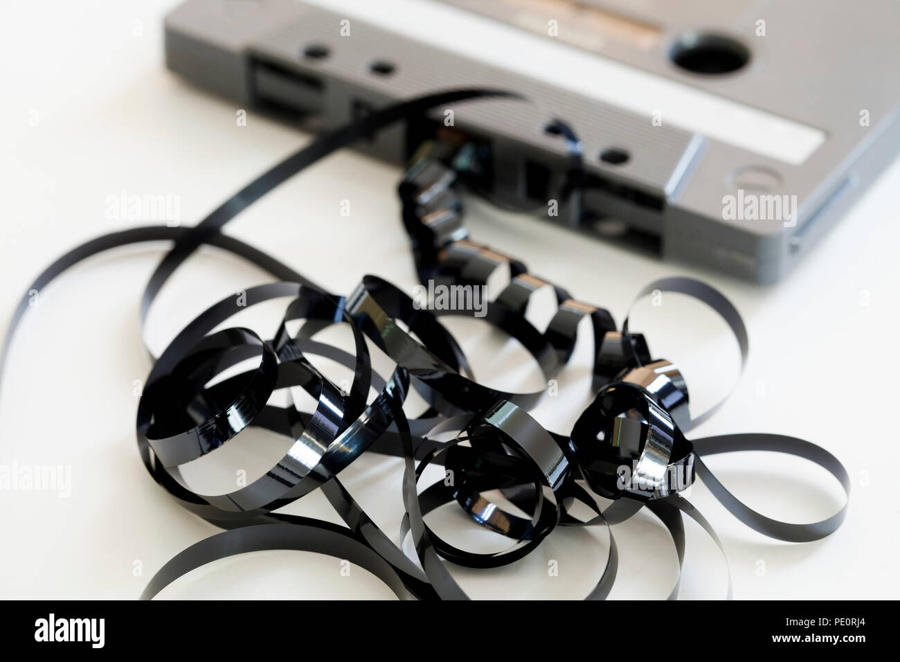 Compact audio cassette tape (aka compact cassette, music cassette